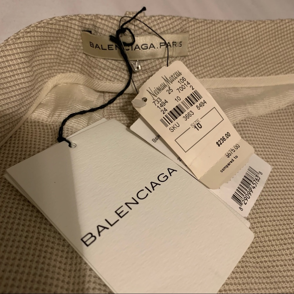Balenciaga straight leg pants NWT
